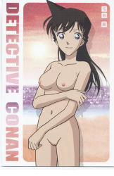 Rule 34 | breasts, meitantei conan, mouri ran, nipples, nude, nude filter, pussy, tagme, third-party edit, uncensored