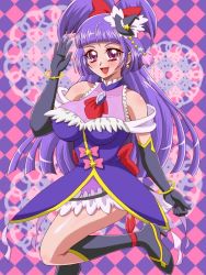 Rule 34 | alternate breast size, annon (wtvt), boots, cure magical, halterneck, high heel boots, high heels, mahou girls precure!, precure, solo, tagme