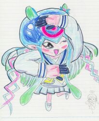 Rule 34 | digimon, digimon (creature), higashimitarai kiyoshiro, jellyfish girl, jellymon, monster girl, tentacle hair, tentacles