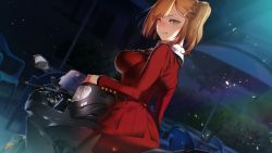 Rule 34 | 1girl, bang-yena (some some convenience store), game cg, highres, looking at viewer, scowl, some some convenience store, tagme, talesshop