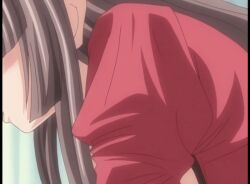 Rule 34 | 1girl, animated, animated gif, breathing, brown hair, cleavage (game), closed eyes, implied sex, long hair, mature female, open mouth, sex, tagme, toudou erika
