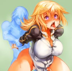 Rule 34 | 10s, 1boy, 1girl, ahegao, arm grab, arm held back, blonde hair, blush, breasts, charlotte dunois, cleavage, clothed female nude male, clothed sex, cum, cum on body, cum on lower body, doggystyle, face, fucked silly, hetero, holding another&#039;s wrist, infinite stratos, jacket, large breasts, long hair, naked jacket, nude, open mouth, pectorals, purple eyes, raglan sleeves, sachito, saliva, sex, sex from behind, solo focus, sweat, thick thighs, thighs, tongue, tongue out, track jacket, vaginal, zipper