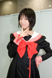 Rule 34 | bow, cosplay, final approach, moriya miki, photo (medium), school uniform, serafuku