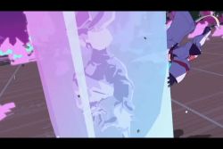 Rule 34 | animated, battle, fire, galo thymos, gueira, ice, mecha, meis (promare), motor vehicle, motorcycle, promare, robot, smoke, sound, tagme, video