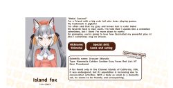 Rule 34 | 1girl, animal ears, blazer, english text, gloves, hat, island fox (kemono friends), jacket, kemono friends, kemono friends v project, long hair, looking at viewer, necktie, official art, open mouth, school uniform, shirt, shoes, silver hair, simple background, skirt, smile, solo, tail, twintails, virtual youtuber