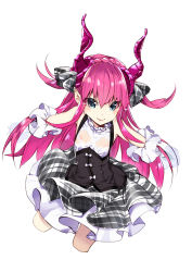Rule 34 | 10s, 1girl, 218, absurdres, bare shoulders, blue eyes, bow, closed mouth, commentary request, covered erect nipples, cropped legs, detached sleeves, dragon horns, dress, elizabeth bathory (fate), elizabeth bathory (fate/extra ccc), elizabeth bathory (second ascension) (fate), eyes visible through hair, fate/extra, fate/extra ccc, fate (series), flat chest, frilled sleeves, frills, hair ribbon, highres, horns, long hair, looking at viewer, nipples, outstretched arms, pointy ears, ribbon, see-through, simple background, smile, solo, two side up, white background, white bow