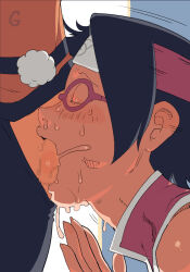 Rule 34 | 1boy, 1girl, ac120, age difference, alley, bare shoulders, black hair, black sleeves, blush, boruto: naruto next generations, breasts, breasts out, censored, closed eyes, clothed sex, collared dress, dated, deepthroat, detached sleeves, dress, drooling, erection, fellatio, forehead protector, from above, glasses, headband, headshot, hetero, kneeling, mosaic censoring, naruto (series), nipples, open clothes, open dress, open fly, oral, orange shirt, penis, pointless censoring, public indecency, red-framed eyewear, red dress, red headband, saliva, shirt, sleeveless, sleeveless dress, small breasts, sweat, testicles, uchiha sarada, uzumaki naruto, white trim
