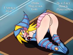 Rule 34 | 1girl, anus, ass, dark magician girl, face down, huge ass, hyoreisan, pussy, solo, tagme, uncensored, yu-gi-oh!