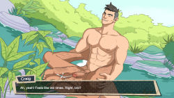 Rule 34 | 2boys, anal, bara, cum, dream daddy: a dad dating simulator, erection, happy sex, male focus, male penetrated, multiple boys, nude, outdoors, penis, sex, smile, yaoi
