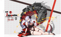 Rule 34 | 1girl, absurdres, alternate costume, arm strap, arm support, azur lane, bad id, bad pixiv id, bikini, black bikini, black flower, black one-piece swimsuit, breasts, cape, character name, cleavage, clothing cutout, cooler, cross, cross earrings, crossed bangs, day, earrings, flower, full body, goti (gotie23), graf zeppelin (azur lane), graf zeppelin (beachside urd) (azur lane), groin, hair between eyes, hair flower, hair ornament, head tilt, highres, jewelry, large breasts, lightning, long hair, looking at viewer, messy hair, navel, navel cutout, one-piece swimsuit, open mouth, outdoors, parted lips, red eyes, revealing clothes, rigging, see-through, shade, shiny skin, sidelocks, silver hair, sitting, skindentation, sky, solo, stomach, stud earrings, swimsuit, thighs, twitter username, wet, yokozuwari