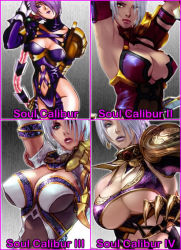 Rule 34 | 00s, 1990s (style), breasts, covered erect nipples, isabella valentine, large breasts, official art, retro artstyle, soul calibur, soulcalibur, soulcalibur i, soulcalibur ii, soulcalibur iii, soulcalibur iv, tagme, weapon, whip sword