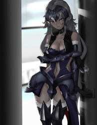Rule 34 | absurdres, armor, armored boots, armored dress, bad id, bad pixiv id, bare shoulders, blonde hair, blush, boots, breasts, cleavage, clothing cutout, cup, drinking glass, elbow gloves, fate/grand order, fate (series), fur-trimmed legwear, fur trim, gloves, groin, headpiece, highres, jeanne d&#039;arc (fate), jeanne d&#039;arc (ruler) (fate), jeanne d&#039;arc alter (avenger) (fate), jeanne d&#039;arc alter (avenger) (third ascension) (fate), jeanne d&#039;arc alter (fate), long hair, medium breasts, navel cutout, no panties, painttool sai, side cutout, smile, solo, thighs, third-party edit, wine glass, yellow eyes