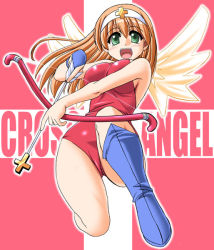 Rule 34 | 1girl, bow (weapon), original, solo, tonpuu, weapon, wings