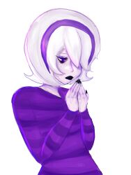 Rule 34 | 400nyans, absurdres, artist request, flower, highres, homestuck, non-web source, rose, rose lalonde, shirt, source request, striped clothes, striped shirt