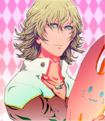 Rule 34 | 10s, barnaby brooks jr., blonde hair, rabbit, glasses, open clothes, open shirt, shirt, smile, tiger &amp; bunny