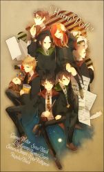 Rule 34 | 6+boys, animification, bad id, bad pixiv id, candy, character name, food, harry potter (series), hogwarts school uniform, hogwarts uniform, james potter, lily evans, male focus, multiple boys, necktie, peter pettigrew, quill, regulus arcturus black, remus lupin, school uniform, severus snape, sirius black, soul126, striped neckwear, wand, wizarding world