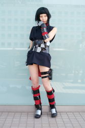 Rule 34 | ari (model), cosplay, gloves, highres, kunai, my-hime, ninja, okuzaki akira, photo (medium), weapon