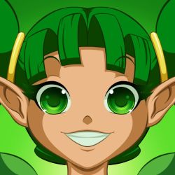 Rule 34 | farore, green eyes, green hair, grin, nintendo, pointy ears, smile, the legend of zelda, the legend of zelda: oracle of ages, the legend of zelda: oracle of seasons