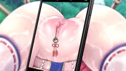 Rule 34 | 1girl, bdsm, cellphone, censored, clitoris, clitoris piercing, clitoris ring, day, erect clitoris, exposed clitoris, female ejaculation, highres, japanese clothes, let&#039;s go taimamico, miko, mosaic censoring, outdoors, phone, piercing, pussy, pussy piercing, river, smartphone, spread pussy, tagme, v-mag, viewfinder, yin yang