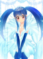 Rule 34 | angel (fairy tail), blue hair, cosplay, fairy tail, feathers, fuchise, gloves, long hair, wendy marvell