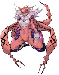 Rule 34 | + +, 10s, 1girl, armor, bodypaint, breasts, claws, digimon, digimon adventure tri., female focus, fur collar, furry, furry female, glowing markings, highres, meicrackmon vicious mode, neon trim, sharp nails