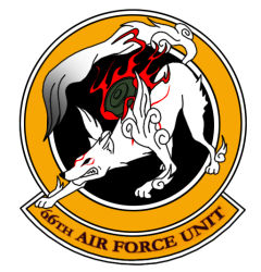 Rule 34 | ace combat, ace combat zero, amaterasu (ookami), emblem, flat color, no humans, ookami (game), parody, simple background, solo, white background