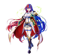 Rule 34 | 1girl, absurdres, alear (female) (fire emblem), alear (fire emblem), armor, black shorts, blue eyes, blue hair, braid, breasts, commentary request, crossed bangs, crown braid, female focus, fire emblem, fire emblem engage, fire emblem heroes, full body, gloves, heterochromia, highres, jewelry, kousei horiguchi, long hair, looking at viewer, matching hair/eyes, medium breasts, miniskirt, multicolored hair, nintendo, official art, red eyes, short shorts, shorts, skirt, smile, solo, split-color hair, thighhighs, tiara, two-tone hair, very long hair, zettai ryouiki