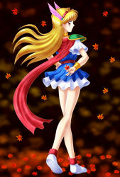 Rule 34 | 1990s (style), absurdres, akazukin chacha, back, blonde hair, highres, magical princess, maple, maple (maplehy), retro artstyle, standing