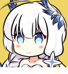Rule 34 | 1girl, ahoge, azur lane, bare shoulders, blue eyes, blush, braid, closed mouth, collarbone, commentary request, eyebrows hidden by hair, hair between eyes, hair ornament, headgear, illustrious (azur lane), illustrious (illustrious ball) (azur lane), long hair, nagato-chan, portrait, silver hair, simple background, smile, solo, yellow background