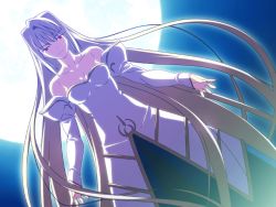 Rule 34 | 00s, 1girl, archetype earth, arcueid brunestud, blonde hair, game cg, long hair, melty blood, official art, princess, red eyes, solo, tsukihime