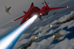 Rule 34 | ace combat, adf-01 falken, aerial battle, airborne laser, aircraft, airplane, bandai namco, battle, blue laser, breath weapon, cannon, cloud, directed-energy weapon, energy, energy beam, energy cannon, energy weapon, explosion, fighter aircraft, fighter jet, fire, glowing, highres, jet, laser, laser cannon, laser weapon, military, military vehicle, mouth beam, no humans, open mouth, project aces, sky, smoke, stealth aircraft, su-32, tactical laser system, war, weapon, weapon focus, zephyr164