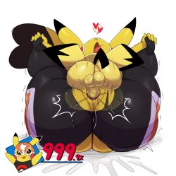 Rule 34 | 1boy, 1girl, absurdres, ass, ass cutout, boy on top, brown eyes, clothed female nude male, clothing cutout, cosplay pikachu, creatures (company), eric lowery, furry, game freak, gameplay mechanics, gen 1 pokemon, gen 2 pokemon, heart, hetero, highres, huge ass, large penis, legs up, lying, mask, missionary, motion lines, nintendo, nude, on back, open mouth, penis, pichu, pikachu, pikachu libre, pokemon, pokemon (creature), pussy, pussy juice, sex, shortstack, size difference, spoken heart, spread legs, super smash bros., testicles, thick thighs, thighs, tongue, tongue out, torn clothes, uncensored, white background