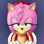 Rule 34 | 1boy, amy rose, animal ears, animated, blinking, dress, eyelashes, fellatio, furry, gloves, hairband, half-closed eyes, hetero, looking at viewer, oral, penis, pink fur, pov, ravenhawking, saliva, sonic (series), soubriquetrouge, uncensored, video, white gloves