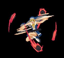 Rule 34 | 1boy, animated, animated gif, arc system works, attack, blonde hair, bridget (guilty gear), full body, guilty gear, guilty gear xx, lowres, male focus, pixel art, solo, transparent background, trap, yo-yo