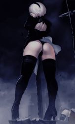 Rule 34 | animated, animated gif, motion, nier (series), nier:automata, tagme, third-party edit