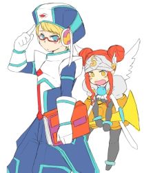 Rule 34 | 10s, bad id, bad pixiv id, blonde hair, book, cardfight!! vanguard, glasses, hat, instrument, little sage marron, red hair, royal paladin, short hair, stardust trumpeter, trumpet, wings, yellow eyes