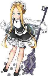 Rule 34 | 1girl, abigail williams (fate), abigail williams (festival outfit) (fate), absurdres, black dress, black footwear, blonde hair, blue eyes, blush, braid, butterfly hair ornament, closed mouth, dress, fate/grand order, fate (series), hair ornament, heroic spirit chaldea park outfit, highres, holding, keyhole, long hair, long sleeves, moyoron, official alternate costume, parted bangs, shirt, shoes, sidelocks, simple background, sleeveless, sleeveless dress, sleeves past fingers, sleeves past wrists, smile, solo, tentacles, very long hair, white background, white shirt