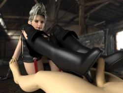 Rule 34 | 00s, 1girl, 3d, boots, censored, cuson, final fantasy, final fantasy x, final fantasy x-2, footjob, high heel boots, high heels, paine, penis, red eyes, sex, shoejob, silver hair