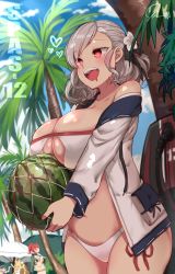 Rule 34 | 4girls, aa-12 (girls&#039; frontline), aa-12 (the sun never rises) (girls&#039; frontline), absurdres, ahoge, alternate costume, animal ears, bikini, blonde hair, blue eyes, blurry, blurry background, blush, breasts, character name, cleavage, collarbone, day, drooling, food, fruit, g41 (beach punk 2064) (girls&#039; frontline), g41 (girls&#039; frontline), girls&#039; frontline, groin, hair ribbon, heterochromia, highres, holding, large breasts, long hair, medium breasts, mp7 (girls&#039; frontline), mp7 (lollipop ammo) (girls&#039; frontline), multiple girls, navel, official alternate costume, ooyun, open mouth, outdoors, palm tree, pink hair, red eyes, ribbon, sidelocks, silver hair, skindentation, spas-12 (girls&#039; frontline), spas-12 (midsummer fruit) (girls&#039; frontline), stomach, surfboard, swimsuit, tree, twintails, very long hair, watermelon