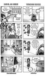 Rule 34 | comic, english text, greyscale, hard-translated, lore factor&#039;s high school, monochrome, multiple boys, multiple girls, thai text, third-party edit
