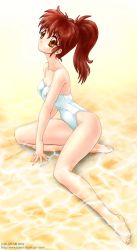 Rule 34 | 2001, ponytail, swimsuit, tagme