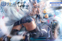 Rule 34 | 1girl, all fours, ass, azur lane, backboob, backless leotard, bare shoulders, breasts, bridal gauntlets, car, crotch zipper, elbow gloves, gloves, high heels, kitsune, kyuubi, large breasts, leotard, looking back, manjuu (azur lane), mercedes-amg one, mika l, miniskirt, motor vehicle, multiple tails, official alternate costume, paid reward available, patreon username, pleated skirt, race queen, shinano (azur lane), shinano (moonlit chrome) (azur lane), skirt, solo, sweat, tail, thick thighs, thighhighs, thighs, white hair, white tail, zipper