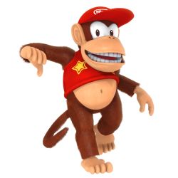 Rule 34 | 3d, artist request, blouse, deviantart, diddy kong, donkey kong (series), donkey kong country, furry, furry male, hat, nintendo, no humans, print shirt, red hat, red shirt, shirt, solo, transparent background