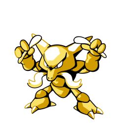 Rule 34 | alakazam, claws, commentary, creature, creatures (company), english commentary, facial hair, full body, game freak, gen 1 pokemon, holding, holding spoon, legs apart, monochrome, mustache, nintendo, no humans, pokemon, pokemon (creature), rumwik, signature, simple background, solo, spoon, standing, white background