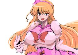 Rule 34 | breasts, cure miracle, highres, huge breasts, mahou girls precure!, precure, solo, tagme