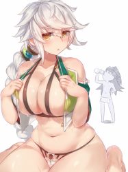 Rule 34 | &gt; &lt;, 10s, 2girls, asymmetrical hair, bad id, bad pixiv id, bare legs, bare shoulders, barefoot, bra, breast conscious, breasts, cloud print, crop top, cupless bra, deformed, drinking, eyebrows, closed eyes, flat chest, hair ornament, hand on own hip, huge breasts, jitome, kantai collection, katsuragi (kancolle), long hair, looking at viewer, md5 mismatch, midriff, multiple girls, navel, nippleless clothes, no pants, open mouth, pokoten (pokoten718), ponytail, remodel (kantai collection), silver hair, sitting, skindentation, spread legs, stomach, thighs, topless, underwear, unryuu (kancolle), very long hair, wavy hair, yellow eyes
