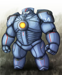 Rule 34 | bad id, bad pixiv id, baymax, big hero 6, cannon, chest cannon, cosplay, crossover, disney, energy cannon, gipsy danger, gipsy danger (cosplay), gradient background, hiraga daidai, jaeger (pacific rim), legendary pictures, marvel, no humans, non-humanoid robot, nuclear vortex turbine, pacific rim, pan pacific defense corps, robot