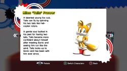 Rule 34 | character profile, sonic generations, sonic (series), tagme, tails (sonic)