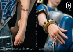 Rule 34 | absurdres, anklet, bare foot, capcom, chun-li, figurines, highres, jewelry, street fighter, wrist guards
