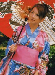 Rule 34 | 1girl, asian, fine art parody, japanese clothes, nihonga, parody, photo (medium), solo, tagme